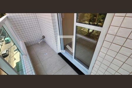 Varanda de kitnet/studio para alugar com 1 quarto, 35m² em José Menino, Santos