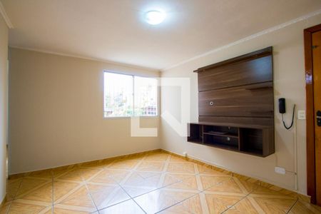 Sala de apartamento para alugar com 2 quartos, 54m² em Vila Alzira, Santo André