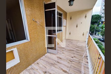 Varanda da Sala de apartamento para alugar com 2 quartos, 87m² em Lins de Vasconcelos, Rio de Janeiro