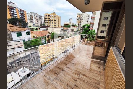 Varanda da Sala de apartamento para alugar com 2 quartos, 87m² em Lins de Vasconcelos, Rio de Janeiro