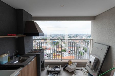 Varanda da Sala de apartamento à venda com 2 quartos, 62m² em Jardim Matarazzo, São Paulo