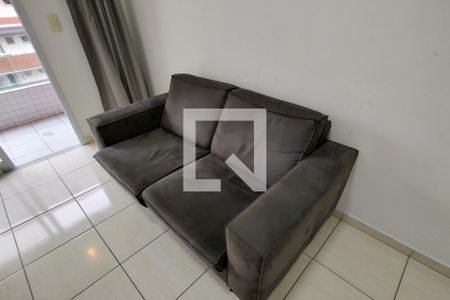 Sala de apartamento para alugar com 2 quartos, 60m² em Canto do Forte, Praia Grande