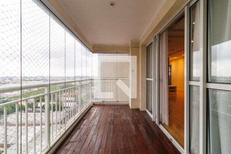 Varanda da Sala de apartamento à venda com 3 quartos, 129m² em Parque Taboão, Taboão da Serra