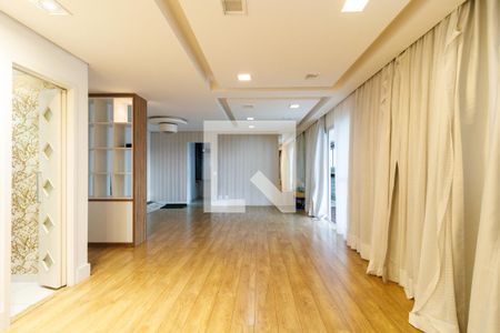 Sala de apartamento à venda com 3 quartos, 129m² em Parque Taboão, Taboão da Serra