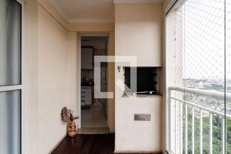 Varanda da Sala de apartamento à venda com 3 quartos, 129m² em Parque Taboão, Taboão da Serra