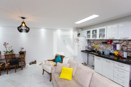 Sala/Cozinha de apartamento à venda com 2 quartos, 61m² em Centro, Diadema