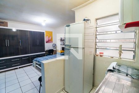 Cozinha de kitnet/studio à venda com 1 quarto, 35m² em Mirandópolis, São Paulo