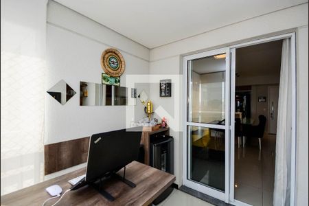 Varanda da Sala de apartamento à venda com 2 quartos, 83m² em Vila Augusta, Guarulhos