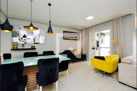 Sala de apartamento à venda com 2 quartos, 83m² em Vila Augusta, Guarulhos