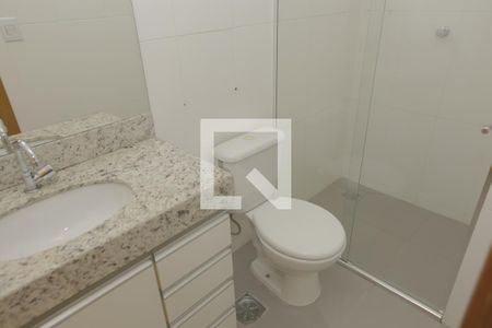 Banheiro da Suíte de apartamento à venda com 2 quartos, 96m² em Darcy Vargas, Belo Horizonte
