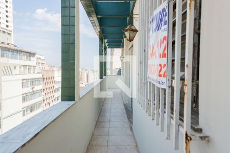Varanda  de apartamento à venda com 2 quartos, 120m² em Centro, Belo Horizonte