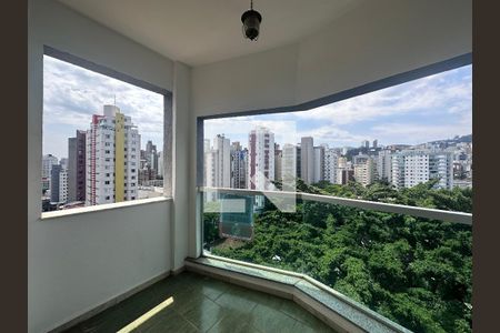 Varanda  de apartamento à venda com 4 quartos, 267m² em Carmo, Belo Horizonte