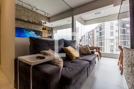 Sala de TV de apartamento para alugar com 2 quartos, 48m² em Alphaville Empresarial, Barueri