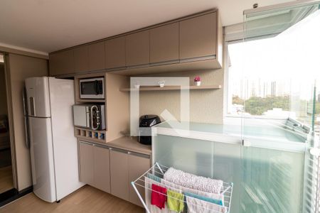 Cozinha de apartamento à venda com 2 quartos, 57m² em Panamby, São Paulo