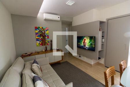 Sala de apartamento à venda com 2 quartos, 57m² em Panamby, São Paulo