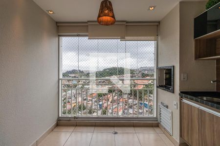 Varanda Gourmet de apartamento à venda com 3 quartos, 85m² em Jardim Tupanci, Barueri