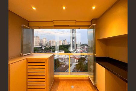 Sacada Integrada de apartamento para alugar com 2 quartos, 69m² em Brooklin Paulista, São Paulo