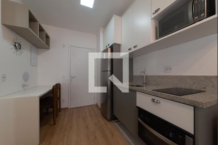 Sala com Cozinha Integrada de apartamento para alugar com 1 quarto, 33m² em Ipiranga, São Paulo