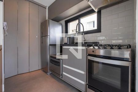 Sala/Cozinha de apartamento à venda com 1 quarto, 70m² em Pinheiros, São Paulo