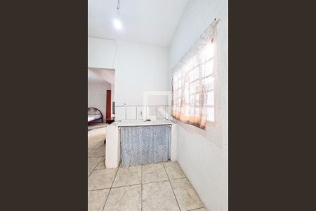 Cozinha / Lavanderia de kitnet/studio para alugar com 1 quarto, 44m² em Parque Res. Flamboyant, São José dos Campos