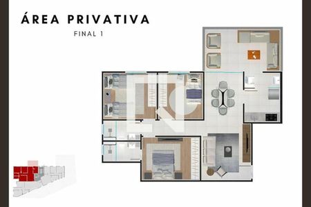 Apartamento à venda com 3 quartos, 71m² em União, Belo Horizonte