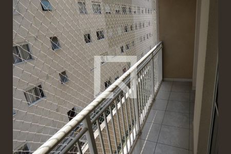 Varanda da Sala de apartamento para alugar com 1 quarto, 33m² em Vila Palmeiras, São Paulo