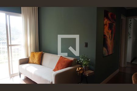 Sala de apartamento à venda com 2 quartos, 64m² em Vila Nova Jundiainopolis, Jundiaí