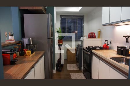 Cozinha de apartamento à venda com 2 quartos, 64m² em Vila Nova Jundiainopolis, Jundiaí