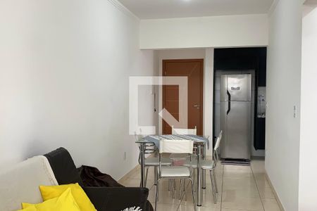 Sala de apartamento para alugar com 2 quartos, 53m² em Aviação, Praia Grande