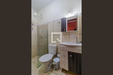 Banheiro de apartamento para alugar com 1 quarto, 36m² em Menino Deus, Porto Alegre