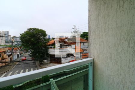 Sacada da Sala de apartamento à venda com 3 quartos, 86m² em Campestre, Santo André