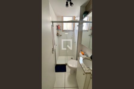 Banheiro Social de apartamento à venda com 2 quartos, 47m² em Palmeiras, Belo Horizonte