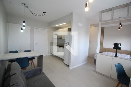 Sala/Cozinha de apartamento para alugar com 1 quarto, 38m² em Marechal Rondon, Canoas