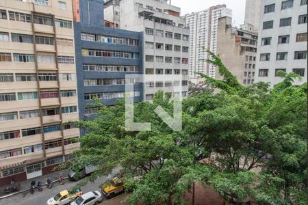 Vista do quarto de apartamento para alugar com 1 quarto, 29m² em Liberdade, São Paulo