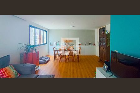 Sala de apartamento para alugar com 5 quartos, 121m² em Vila Hamburguesa, São Paulo