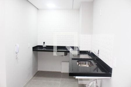 Cozinha de apartamento para alugar com 2 quartos, 35m² em Várzea da Barra Funda, São Paulo