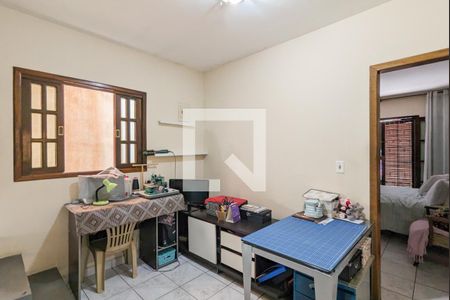 Hall das suítes de casa para alugar com 2 quartos, 207m² em Montanhão, São Bernardo do Campo