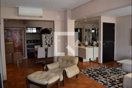 Sala de apartamento à venda com 1 quarto, 89m² em Jardim Paulista, São Paulo