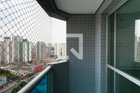 Varanda da Sala de apartamento para alugar com 3 quartos, 88m² em Tatuapé, São Paulo