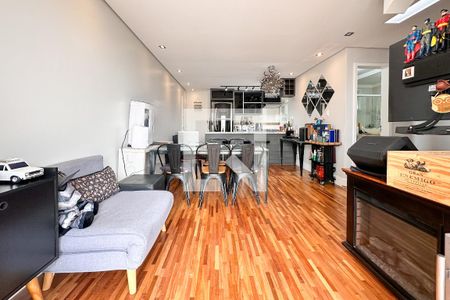 Sala de apartamento à venda com 2 quartos, 70m² em Lapa, São Paulo