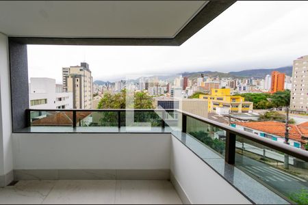 Varanda de apartamento à venda com 4 quartos, 157m² em São Pedro, Belo Horizonte