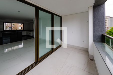 Varanda de apartamento à venda com 4 quartos, 157m² em São Pedro, Belo Horizonte