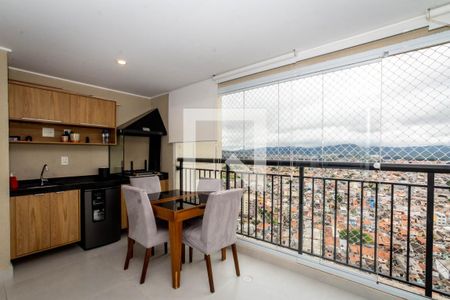 Varanda da Sala de apartamento à venda com 3 quartos, 106m² em Jardim Flor da Montanha, Guarulhos