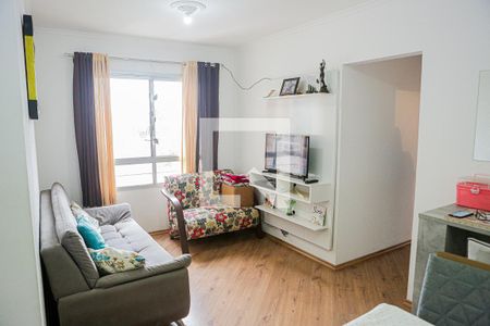 Sala de apartamento à venda com 2 quartos, 67m² em Parque Marajoara, Santo André