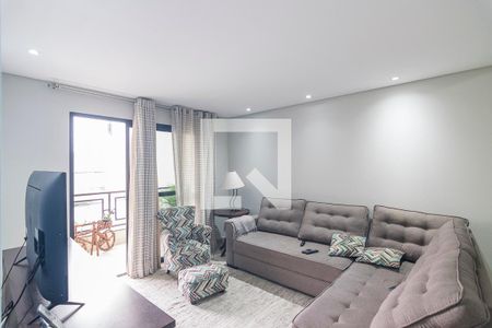 Sala de Estar de apartamento à venda com 3 quartos, 110m² em Vila America, Santo André