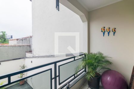 Varanda de apartamento à venda com 3 quartos, 110m² em Vila America, Santo André