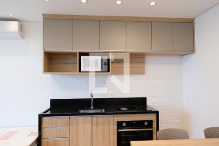 Cozinha - Armários de apartamento à venda com 1 quarto, 40m² em Pinheiros, São Paulo