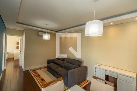 Sala de Estar/Jantar  de apartamento para alugar com 2 quartos, 62m² em Mansões Santo Antônio, Campinas