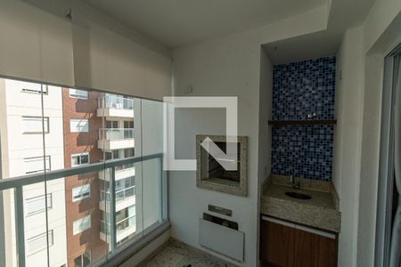 Varanda Sala de Estar/Jantar  de apartamento à venda com 2 quartos, 62m² em Mansões Santo Antônio, Campinas