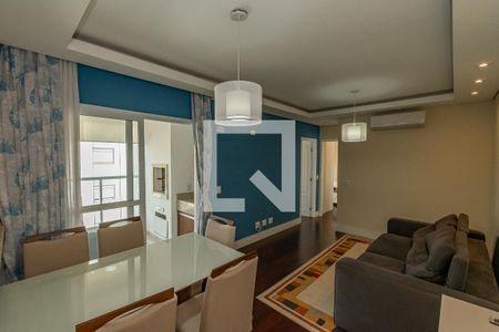 Sala de Estar/Jantar  de apartamento à venda com 2 quartos, 62m² em Mansões Santo Antônio, Campinas